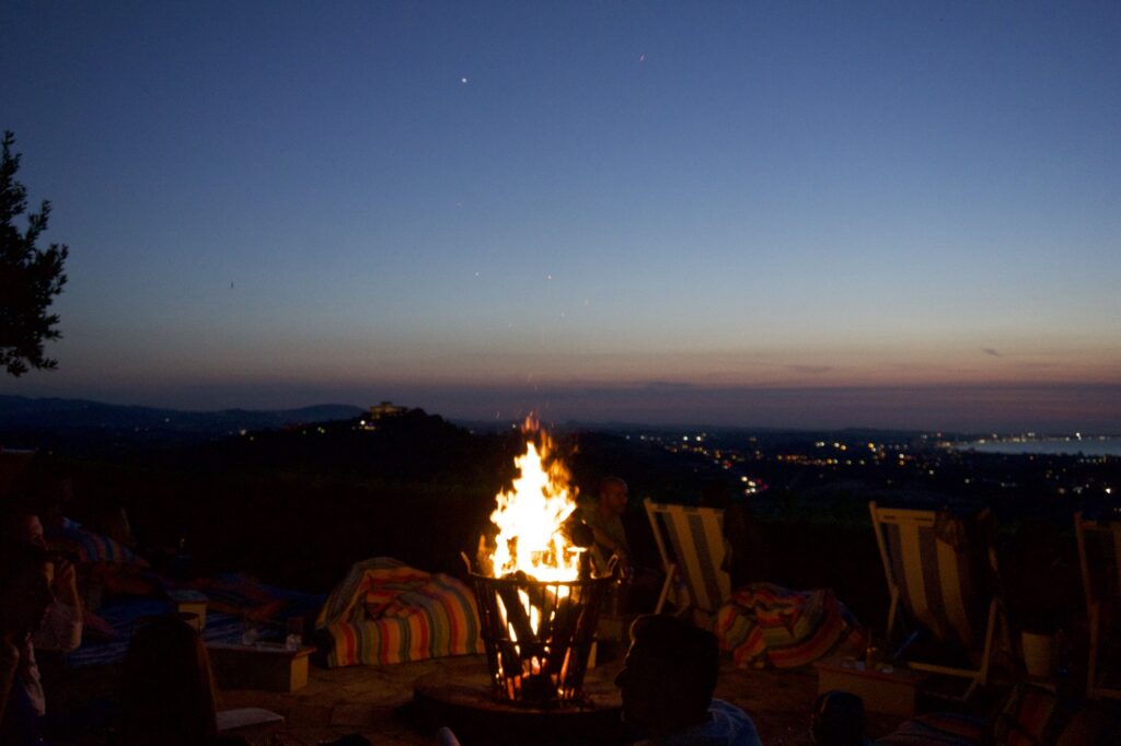 Fire follow the sun castello di granarola