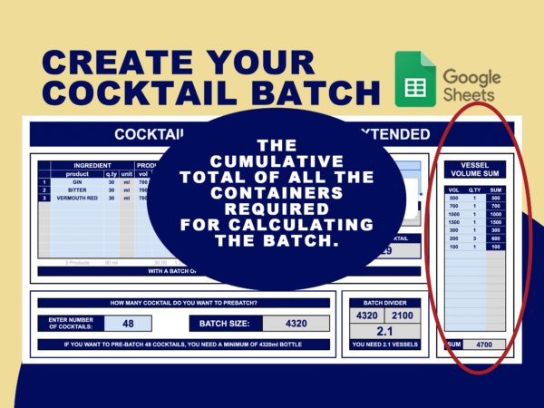 Cocktail Batch Calculator - Extended - Image 3